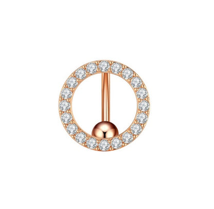 Shaped Bling Navel Ring