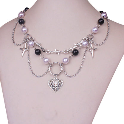 Pearl Cross Necklace