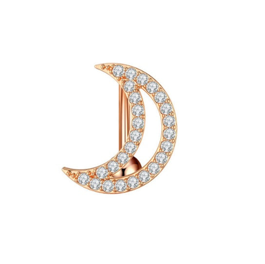Shaped Bling Navel Ring