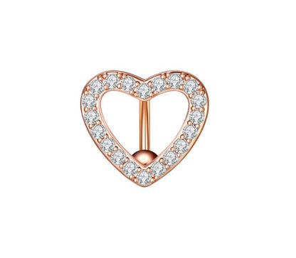 Shaped Bling Navel Ring